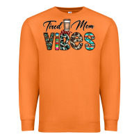 Carrot tired mom vibes Premium Sweatshirt - CowhideDigitalArt
