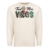 Sandshell tired mom vibes Premium Sweatshirt - CowhideDigitalArt