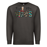 Smoke tired mom vibes Premium Sweatshirt - CowhideDigitalArt