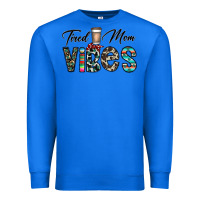 True Royal tired mom vibes Premium Sweatshirt - CowhideDigitalArt
