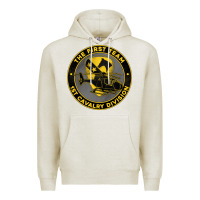 Oatmeal Heather the first team 1st cavalry division Premium Hoodie - Jasminsmagicworld