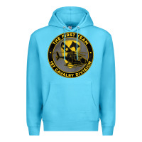 Ocean Blue the first team 1st cavalry division Premium Hoodie - Jasminsmagicworld