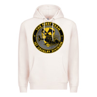 Pale Pink the first team 1st cavalry division Premium Hoodie - Jasminsmagicworld
