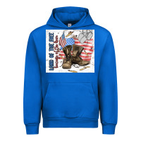 Cobalt land of the free Urban Hoodie - MaliasSmallBusiness