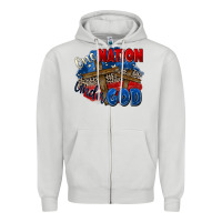 One Nation Under God Zipper Hoodie | Teevron