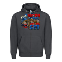 Smoke one nation under god Zipper Hoodie - Zillion Design Studio
