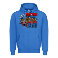 True Royal one nation under god Zipper Hoodie - Zillion Design Studio