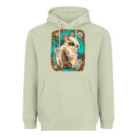 Matcha Western Rabbit Heavyweight Hoodie - Neo Western