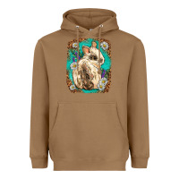 Toasted Coconut Western Rabbit Heavyweight Hoodie - Neo Western