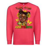 Cardinal little miss juneteenth Premium Sweatshirt - HRA Design Shop