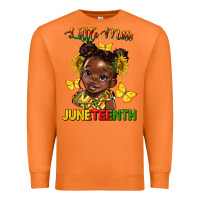 Little Miss Juneteenth Premium Sweatshirt | Teevron