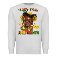 Dove Grey little miss juneteenth Premium Sweatshirt - HRA Design Shop