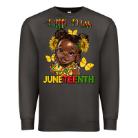 Smoke little miss juneteenth Premium Sweatshirt - HRA Design Shop