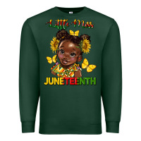 Sports Green little miss juneteenth Premium Sweatshirt - HRA Design Shop