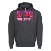 Smoke mommy is valentine Zipper Hoodie - texasbilliewilder