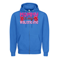 True Royal mommy is valentine Zipper Hoodie - texasbilliewilder
