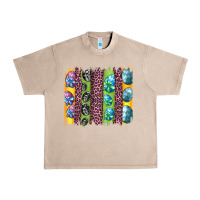 French Oak easter eggs and leopard brushstrokes Urban Heavy Tee - Artiststas