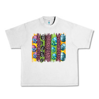 Lunar Rock easter eggs and leopard brushstrokes Urban Heavy Tee - Artiststas