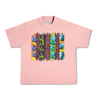 Salmon easter eggs and leopard brushstrokes Urban Heavy Tee - Artiststas