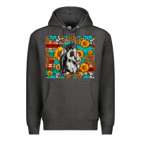 Aztec Sunflowers Horse Premium Hoodie | Teevron