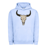 Pigment Grape Ice cow skul Urban Hoodie - MaliasSmallBusiness