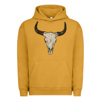 Pigment Peanut Butter cow skul Urban Hoodie - MaliasSmallBusiness