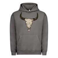 Pigment Tornado cow skul Urban Hoodie - MaliasSmallBusiness