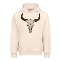 Sandshell cow skul Urban Hoodie - MaliasSmallBusiness