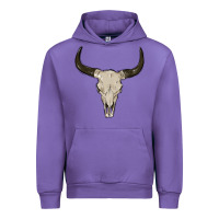 Tulip cow skul Urban Hoodie - MaliasSmallBusiness