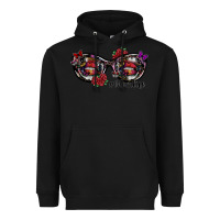 Black momlife Heavyweight Hoodie - SublimationCraftShop