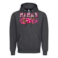 Smoke valentines day mamas boy Zipper Hoodie - texasbilliewilder