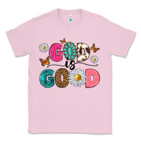 Bubblegum Pink god is good Classic Tee - texasbilliewilder