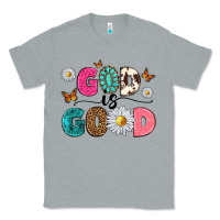 Heather Grey god is good Classic Tee - texasbilliewilder