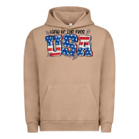 Pigment Burro land of the free usa Urban Hoodie - MaliasSmallBusiness