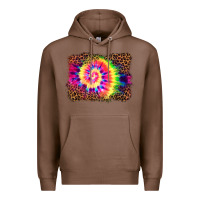 Chestnut tie die background Premium Hoodie - BarkalooDesign