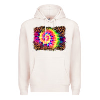 Pale Pink tie die background Premium Hoodie - BarkalooDesign