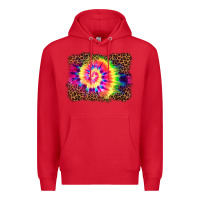Red tie die background Premium Hoodie - BarkalooDesign