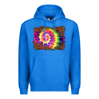 True Royal tie die background Premium Hoodie - BarkalooDesign