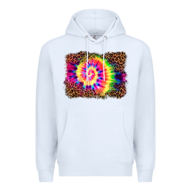 Tie Die Background Premium Hoodie by BarkalooDesign | Teevron