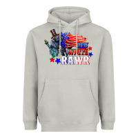 Moon Dust Red white rawr 4th of july Heavyweight Hoodie - CowGirlArtShop