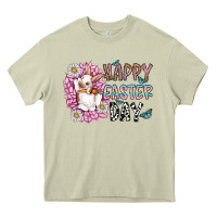 Mossy happy easter day Heavy Core Tee - CowhideDigitalArt