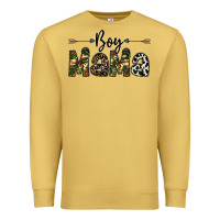 Antique Gold boy mama Premium Sweatshirt - CowhideDigitalArt