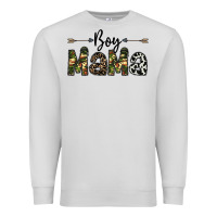 Dove Grey boy mama Premium Sweatshirt - CowhideDigitalArt