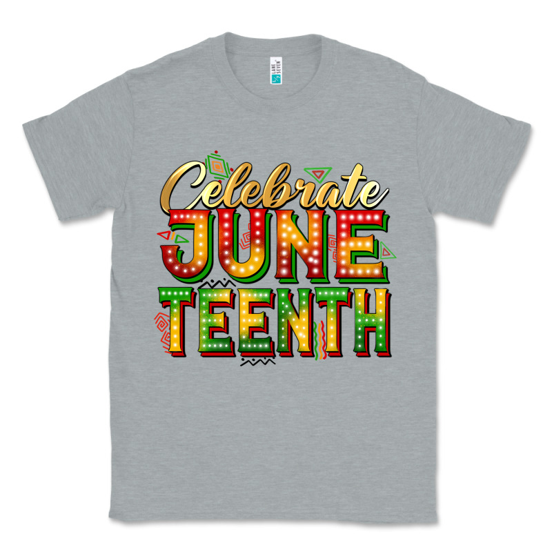Celebrate Juneteenth Classic Tee by Zillion Design Studio | Teevron