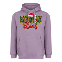 Lavender christmas sassy claus Heavyweight Hoodie - FaDigitalArtStudio