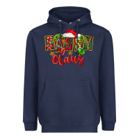 Navy christmas sassy claus Heavyweight Hoodie - FaDigitalArtStudio