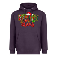 Plum christmas sassy claus Heavyweight Hoodie - FaDigitalArtStudio