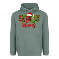 Sage christmas sassy claus Heavyweight Hoodie - FaDigitalArtStudio