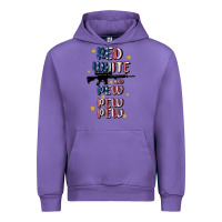 Tulip red white and pew pew pew Urban Hoodie - MaliasSmallBusiness