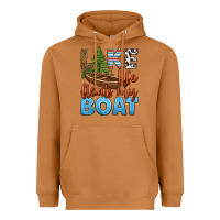 Meerkat lake life floats my boat Heavyweight Hoodie - HRA Design Shop